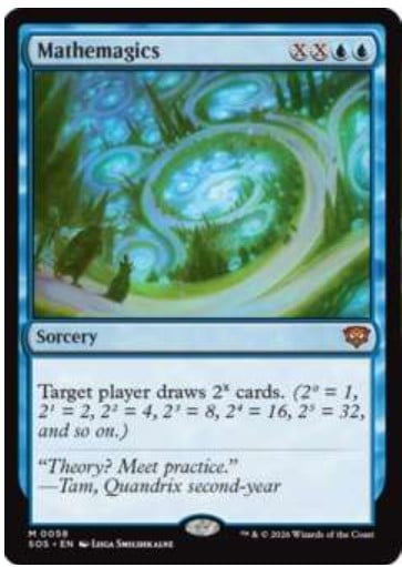 Mathemagics — Mythic Sorcery from Secrets of Strixhaven