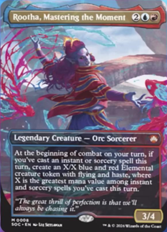 Rootha, Mastering the Moment — Prismari Commander